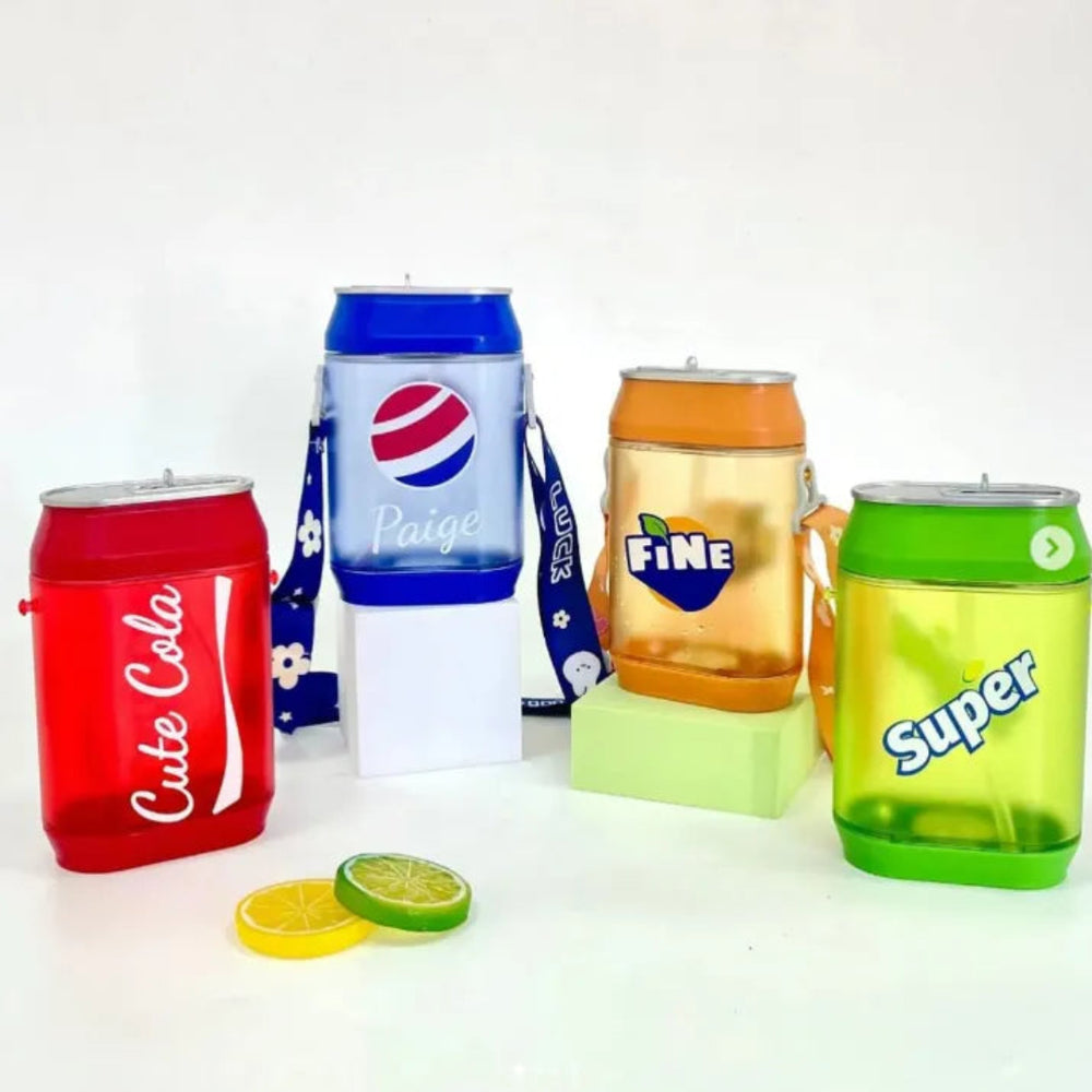 Leak-Proof Kids Water Bottle with Straw, Strap & Silicone Boot